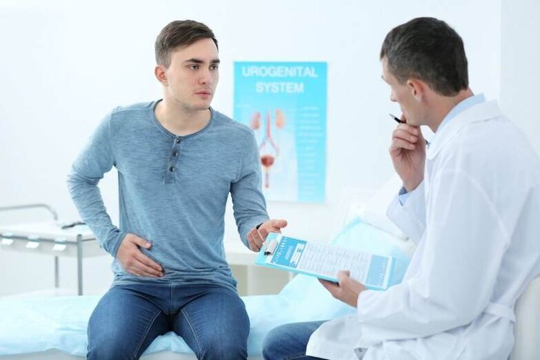 A teenager showing signs of prostatitis should see a doctor