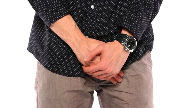 pain in groin with prostatitis